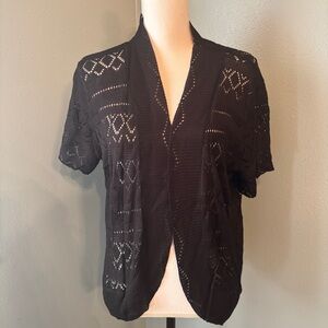 Elegant Black Women's Cardigan NWT